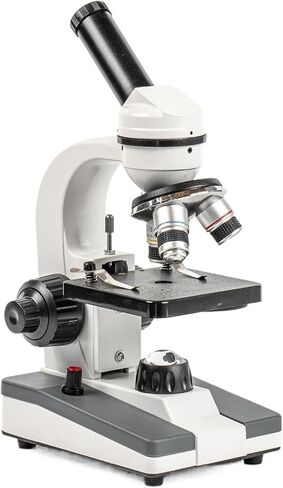 Microscope, 40-640X Optical Biological Microscope Portable Specimen Viewing Student Science Lab,for Homeschool Lab in Kuwait