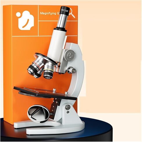 Microscope, Microscope, Monocular Optical Scope 64x-160x School Science Experimental Biology Children's Digital,for Homeschool Lab in Kuwait