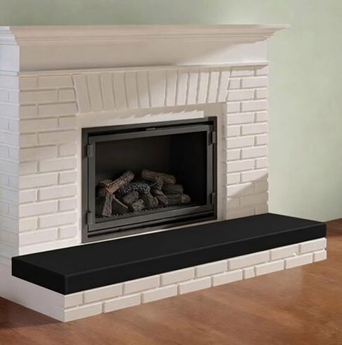 KidKusion Soft Seat Hearth Pad | Made in USA| Taupe | 72" x 14" | Fireplace Safety Cushion | Hearth Pad in Saudi Arabia