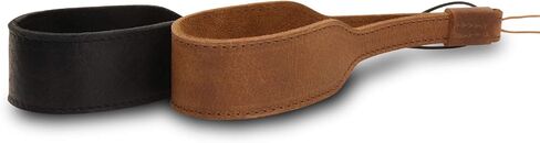 MegaGear MG1613 SLR, DSLR Genuine Leather Wrist Strap, Brown, One Size in Kuwait