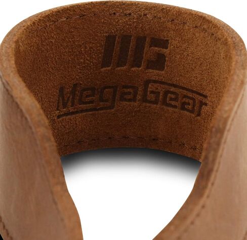 MegaGear MG1613 SLR, DSLR Genuine Leather Wrist Strap, Brown, One Size in Kuwait