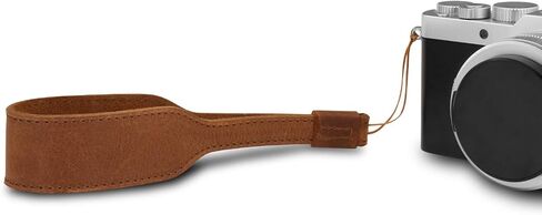 MegaGear MG1613 SLR, DSLR Genuine Leather Wrist Strap, Brown, One Size in Kuwait