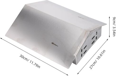 Outdoor Security Camera Cover for Bullet and Dome Cameras, Stainless Steel Weatherproof Protective Rain Shield with Complete Coverage and Easy Installation for Porch and Schools in Saudi Arabia