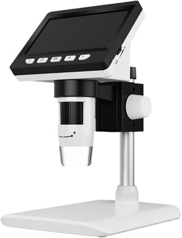 USB Microscope, Microscope 1000x 4.3 Inch Digital Coin Computer Laptop Soldering Tool Suitable for Beginners to Learn and Experiment in Saudi Arabia