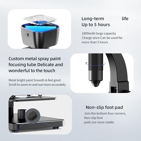 USB Microscope, 315wifi Microscope 2000X Dual Lens Biological USB/WiFi Mobile Phone Mite High-Power Digital in Saudi Arabia
