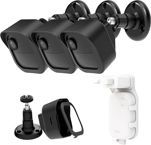 3Pack Blink Outdoor Camera Mount Housing for Blink Camera 4th Gen 2K+ | Protective Housing 360 Degree Adjustable Mount with Blink Sync Module Mount for Blink Outdoor Camera 4th gen, Blink 2K+ in Kuwait