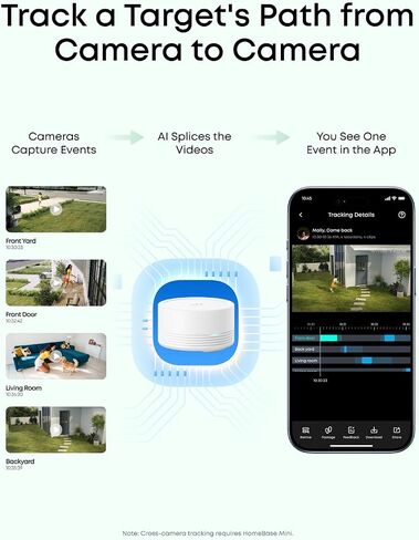 eufy Security eufyCam C35 6-Cam Kit, Wireless Security Indoor/Outdoor Camera, Magnetic Mount, Color Night Vision, Local Storage, No Subscription, IP67, Solar Panel Compatible, Built-in 8GB, Black in Kuwait