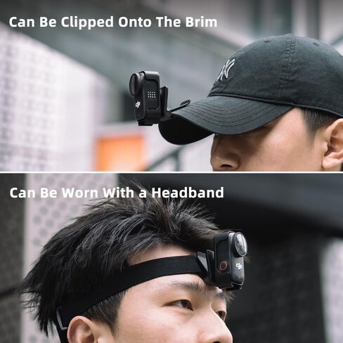 Magnetic Head Mount for DJI Osmo Nano,360° Adjustable Magnetic Quick Release Head & Hat Clip for DJI Osmo Nano Accessories,Vlogging, Sports & Outdoor Shooting in Saudi Arabia