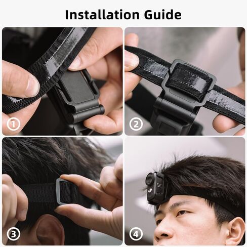 Magnetic Head Mount for DJI Osmo Nano,360° Adjustable Magnetic Quick Release Head & Hat Clip for DJI Osmo Nano Accessories,Vlogging, Sports & Outdoor Shooting in Saudi Arabia