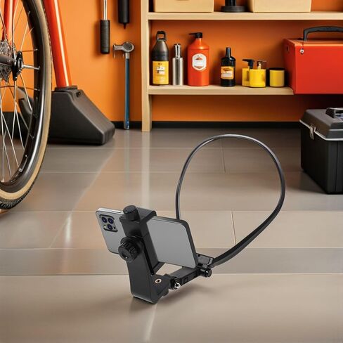 Neck Phone Mount Stand and Camera Chest Holder for POV Recording, Hands-Free Flexible Neck Mount with Strap for Outdoor Cycling Vlogging and Live Broadcast in Saudi Arabia