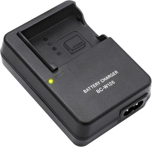 BC-W126 Battery Charger for NP-W126 NP-W126S Battery Compatible with Fujifilm X100vi, X100V, XM5, XE5, XT30II, XT30, X Half, XS10, XT20, XE4, A5 Cameras in Kuwait