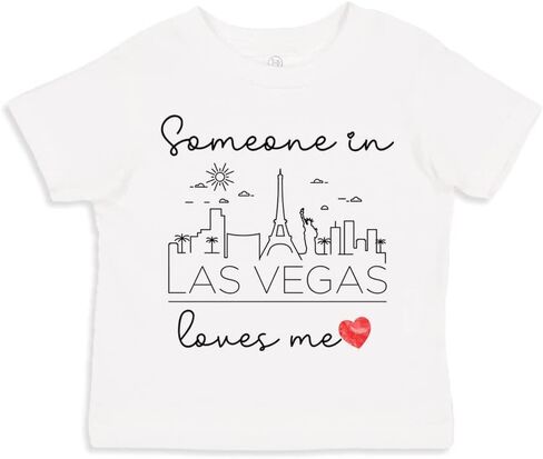 Someone Loves Me in Major U.S. Cities Toddler T-Shirt Long Distance Gift for Boy or Girl in Saudi Arabia