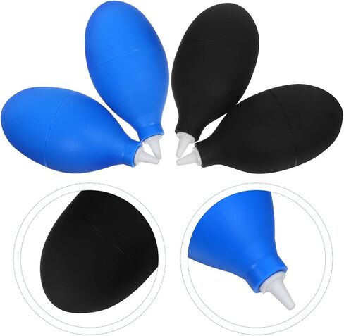 4pcs Silicone Lens Air Blower for DSLR Cameras and Electronics with High Pressure Airflow, Multi-Purpose Camera Cleaning Tool to Extend Lifespan of Devices, for Photographers in Saudi Arabia
