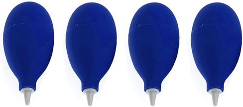 4pcs Silicone Camera Cleaning Tool Air Blower Bulb with Squeeze Suction for Removing Dust from Lens and Watch, Easy Operation Blowing Ball Suitable for Trip and Store Use in Kuwait