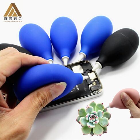 4pcs Silicone Camera Cleaning Tool Air Blower Bulb with Squeeze Suction for Removing Dust from Lens and Watch, Easy Operation Blowing Ball Suitable for Trip and Store Use in Kuwait