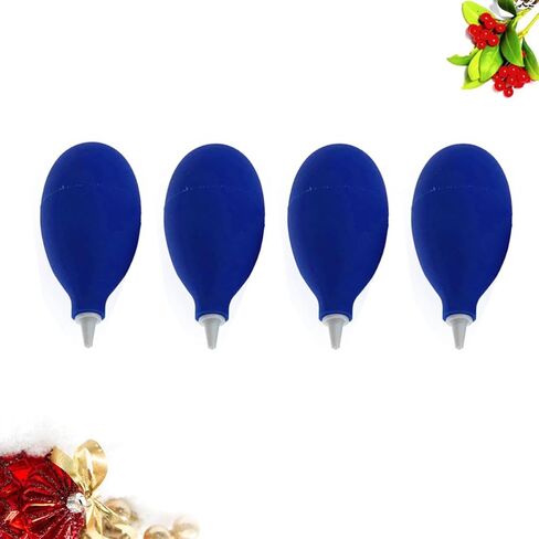 4pcs Silicone Camera Cleaning Tool Air Blower Bulb with Squeeze Suction for Removing Dust from Lens and Watch, Easy Operation Blowing Ball Suitable for Trip and Store Use in Kuwait