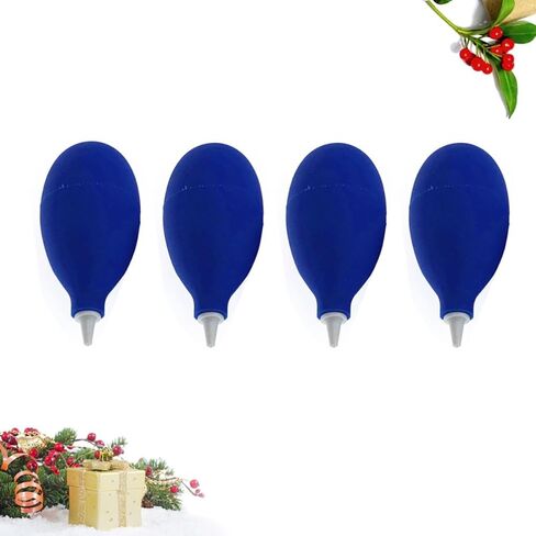 4pcs Silicone Camera Cleaning Tool Air Blower Bulb with Squeeze Suction for Removing Dust from Lens and Watch, Easy Operation Blowing Ball Suitable for Trip and Store Use in Kuwait