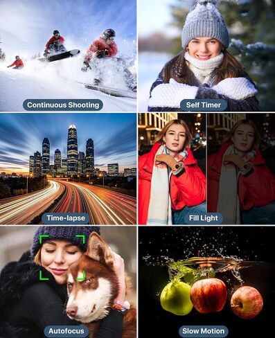 5K Digital Camera 10X Optical Zoom, 56MP Cameras for Photography with Front and Rear Dual Cameras, Vlogging Camera for Photography Travel Camera with 2.8" IPS Touchscreen, 64G Micro Card & 2 Batteries in Saudi Arabia