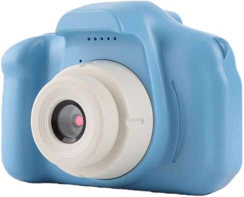 Children's Digital Camera 1080P Mini Portable Kids Camera 2.0 Inch Color Screen with Photo Video, Lanyard for Neck, Replaceable Memory Card, for Kids (Blue) in Saudi Arabia