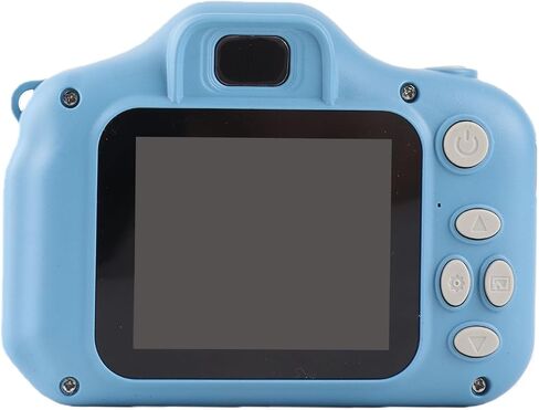Children's Digital Camera 1080P Mini Portable Kids Camera 2.0 Inch Color Screen with Photo Video, Lanyard for Neck, Replaceable Memory Card, for Kids (Blue) in Saudi Arabia