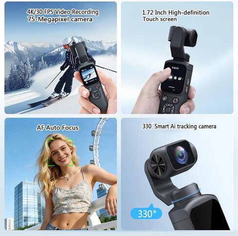 4K Vlogging Camera,Pocket Camera in Kuwait
