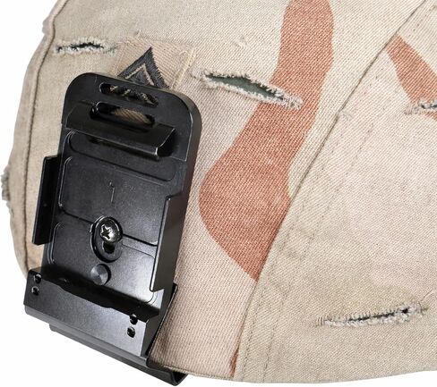 US Military Black NVG Bracket for Night Vision Goggles Shroud Norotos Used on ACH/MICH/CVC Helmet Rhino Mount Front Bracket with Screw in Saudi Arabia