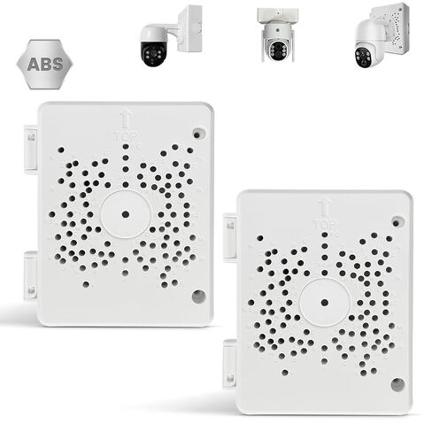 Security Camera Junction Box, Outdoor IP65 Waterproof Base Junction Boxes | ABS Plastic Cable Concealment Box, Fits PTZ Security Cameras in Saudi Arabia