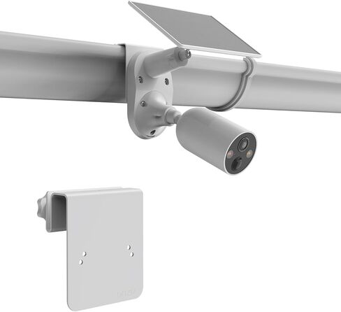 Gutter Mount Bracket for for TP-Link Tapo C660 C615F C645D C402 C403 C460 C425 C630 C411 C610 TC82 TC90 TC85 KIT Solar Cameras and C545d,Tapo A201 Solar Panel Camera Outside Mount Bracket in Saudi Arabia