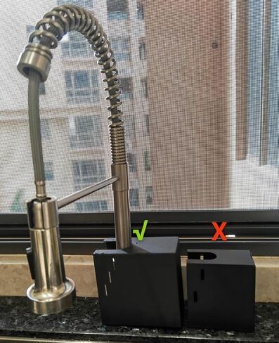 Water Spigot Lock,Child Proof Sink Faucet Lock for Kitchen & Bathroom Sinks,Prevents Water Flow, scalds & Flooding; Tool-Free Setup, Reliable Protection for Babies, Pets and Home Daily use in Kuwait