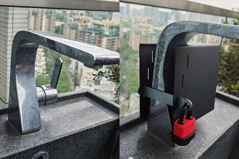 Water Spigot Lock,Child Proof Sink Faucet Lock for Kitchen & Bathroom Sinks,Prevents Water Flow, scalds & Flooding; Tool-Free Setup, Reliable Protection for Babies, Pets and Home Daily use in Kuwait