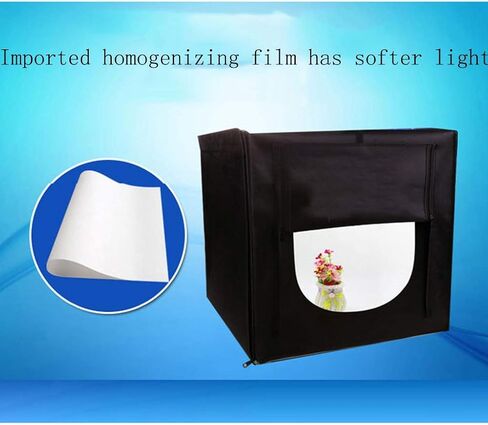 323232"Photo Studio Light Box 3 Backgrounds with 2LED Light Photography Lighting Kit for Jewelry Accessories Toys and Small Objects in Saudi Arabia