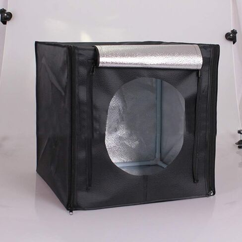 323232"Photo Studio Light Box 3 Backgrounds with 2LED Light Photography Lighting Kit for Jewelry Accessories Toys and Small Objects in Saudi Arabia
