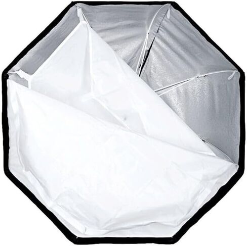 Godox Flash Octa Softbox 31.5 in with Grid, Bowens Mount Light Modifier for Soft Controlled Illumination, Collapsible Octagonal Softbox for Portraits, Close-Up Photography, and Content Creation in Saudi Arabia