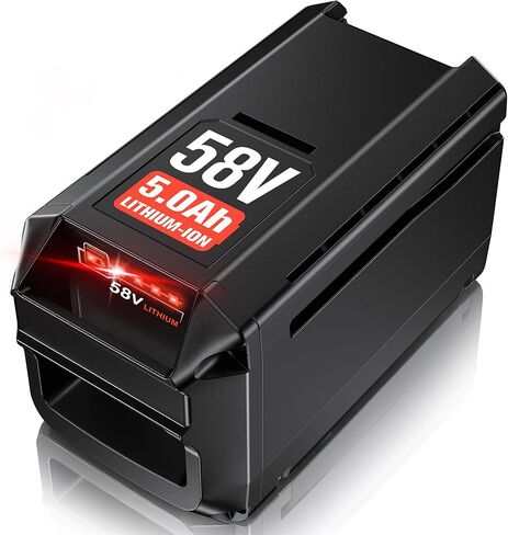 5.0Ah Battery Replacement for Echo 58V Battery, 290Wh 1200+ Cycles Li-ion Battery, Fits Echo 58V Cordless Power Tools, for Echo Battery in Kuwait