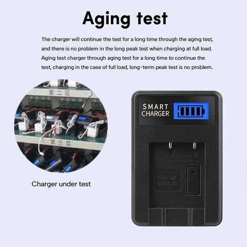 LCD USB EN-EL19 Replacement Charger for S100 S2500 S2550 S2600 S2700 S2750 S2800 S3100 S3200 Cameras Batteries USB Battery Charger LED Screen in Saudi Arabia