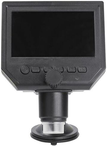 Microscope Kit USB Microscope with Aluminum Alloy Stent 600X 3.6Mp 4.3 Inches LCD Display Microscope Slides,G1200, in Kuwait