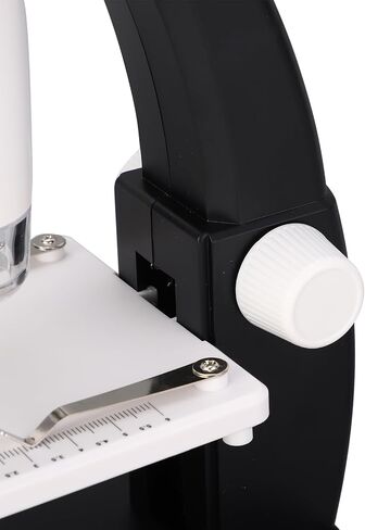 Digital Microscope with 4.3 Inch IPS Screen, Digital Microscope Camera, 50X to 1000X Magnification, 2MP 1080P Electronic Magnifier with 8 LED Lights for Adults and Kids in Saudi Arabia