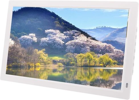 22-Inch Smart Digital Photo Frame, High-Definition IPS Screen Display, Electronic Photo Albu, Black in Saudi Arabia