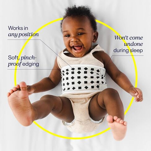Nanit Breathing Wear Band - 100% Cotton, Works with Nanit Pro Baby Monitor to Track Breathing Motion Sensor-Free in Saudi Arabia