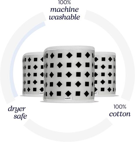 Nanit Breathing Wear Band - 100% Cotton, Works with Nanit Pro Baby Monitor to Track Breathing Motion Sensor-Free in Saudi Arabia