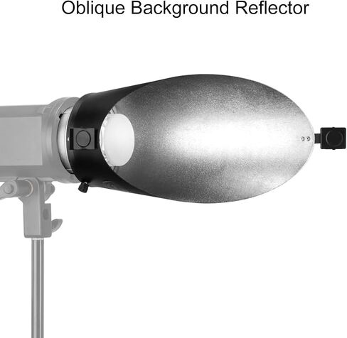 Reflector Photography, Glow Oblique Background Reflector with Clip Compatible with Profoto Mount Flash in Saudi Arabia