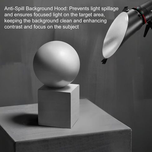 Reflector Photography, Glow Oblique Background Reflector with Clip Compatible with Profoto Mount Flash in Saudi Arabia