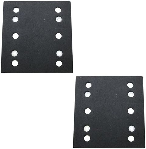 Replacement 2-Pack 14-67-0275 1/4 Sheet Sanding Pad with 6 Holes for Ridgid 200202538 for 6020-21-(B18B) R2501 for Superior Pads for Abrasives SPD19 in Saudi Arabia