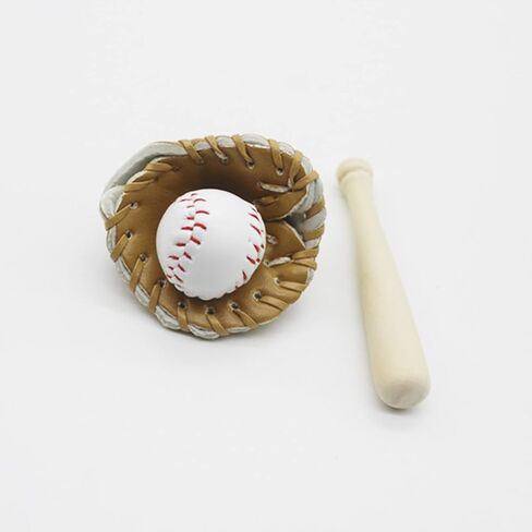 Newborn Baseball Bat and Ball Set, Soft Baby Photo Prop for Boys, Ideal for Sports Themed Photoshoot, Children Posing Studio Accessory in Kuwait