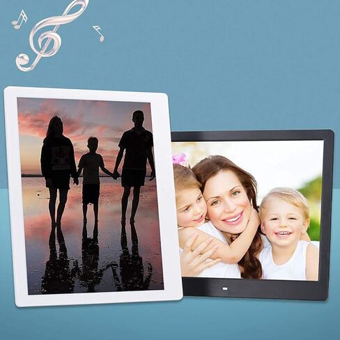 18.5 Inch Digital Photo Frame 1024x600 High Resolution 16:9 Digital Picture Frames Image Preview Video Quality Gift in Saudi Arabia
