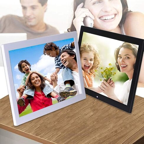 18.5 Inch Digital Photo Frame 1024x600 High Resolution 16:9 Digital Picture Frames Image Preview Video Quality Gift in Saudi Arabia