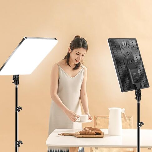Live Broadcast Fill Light Flat Photography LED High-Definition Shooting Video Rectangular Lighting in Kuwait