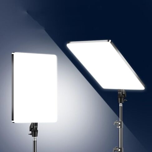 Live Broadcast Fill Light Flat Photography LED High-Definition Shooting Video Rectangular Lighting in Kuwait