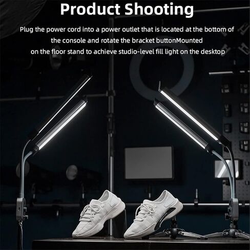 3000K-6000K 40W arm Filled LED Light Long with LCD Screen for Live Broadcast in a Photo Studio in Kuwait