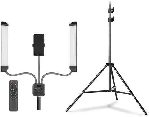 3000K-6000K 40W arm Filled LED Light Long with LCD Screen for Live Broadcast in a Photo Studio in Kuwait